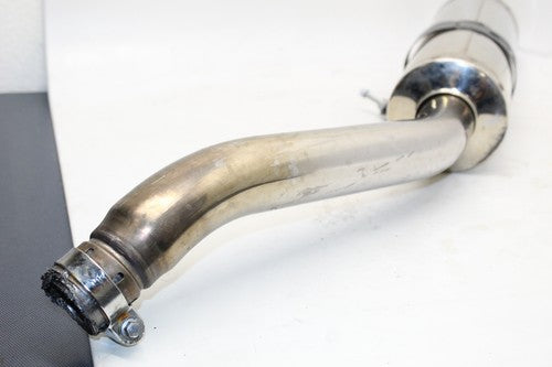 2004 Kawasaki Ninja Zx6r Zx636c Exhaust Pipe Muffler Slip On Can Silencer