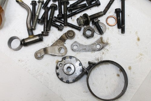1986 Kawasaki Ninja 1000r Zx1000a Engine Bolts Oil Lines Pipes Filter Misc. OEM
