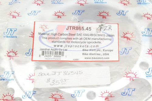 JTR865.45 High Carbon Steel Yamaha FZR OEM