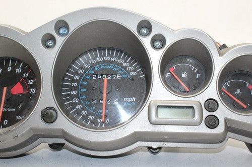 02-05 Kawasaki Zzr1200 Speedo Tach Gauges Display Cluster Speedometer Tachometer