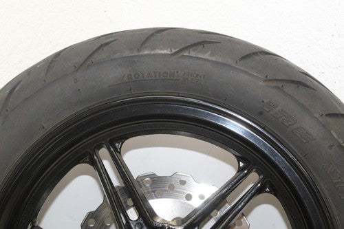 17-23 Kawasaki Z125 Pro Front Wheel Rim Tire W/ Rotor OEM