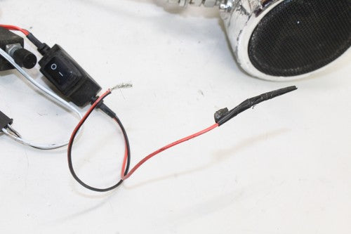 Motorcycle Sports Bike Speaker System Electrical *CUT*