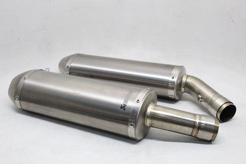 Ducati 1098 1098R 1198 848 EXHAUST PIPE MUFFLER Akrapovic Titanium Twin Silencer