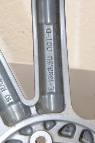 2007 Piaggio Bv 250 Rear Back Wheel Rime Tire OEM