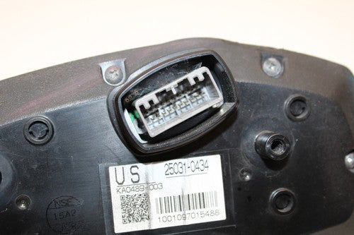 2013 Kawasaki Ninja Zx6r Zx636 Abs Speedo Tach Gauges Display Cluster