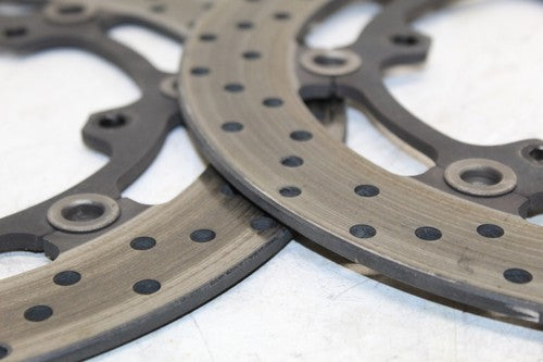 2009 Yamaha Yzf R6s Front Left Right Brake Rotors Discs