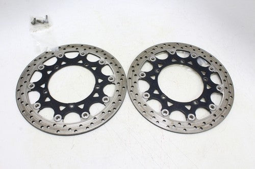 2007 Yamaha Yzf R1 Front Left Right Brake Rotors Discs