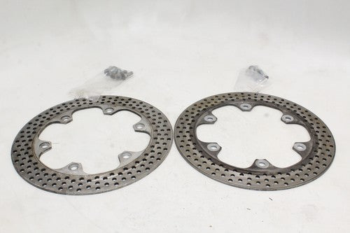 1987-90 Honda Cbr600f Front Left Right Brake Rotors Discs OEM