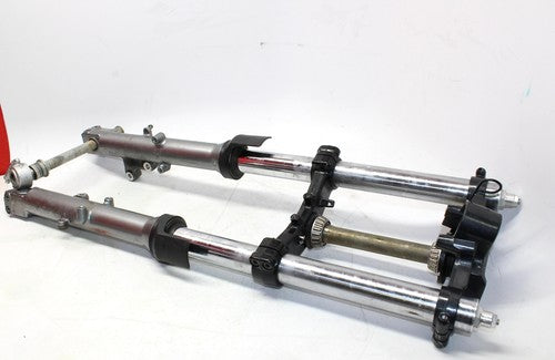 1999 Kawasaki ZX-6R Complete Front End Forks Suspension Triple
