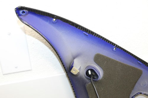 2009 Yamaha Yzf R6s Left Right Lower Mid Upper Side Fairing Cowl Set OEM Carbon