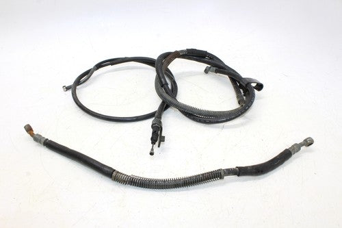 2001 Kawasaki Klr650 Brake Caliper Hoses Lines And Cable Set OEM