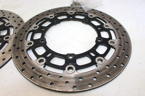 2007 Yamaha Yzf R6 Front Left Right Brake Rotors Discs