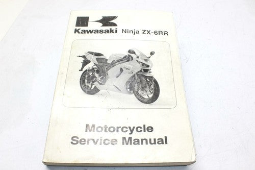 2005 Kawasaki Ninja Zx6rr Zx600n Service Manual Book