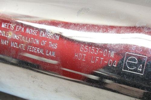 2008 Harley-Davidson V-Rod VRSCAW MUFFLER EXHAUST SILENCER PIPE PAIR