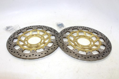 2009 Triumph Tiger Front Left Right Brake Rotors Discs