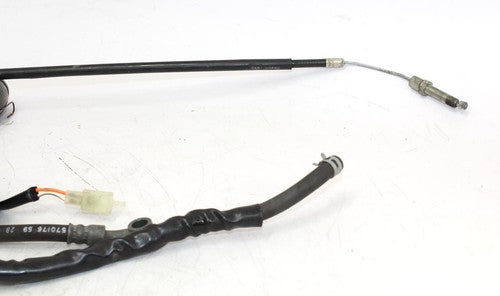 2002 Suzuki Sv650 Brake Hose Fluid Lines W/Clutch Cable