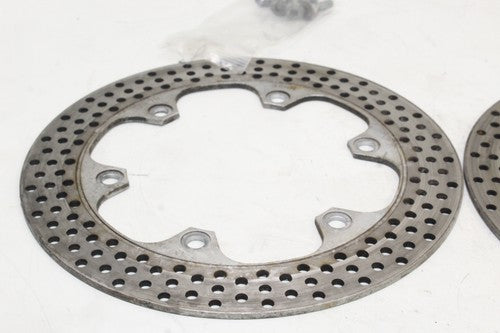 1987-90 Honda Cbr600f Front Left Right Brake Rotors Discs OEM