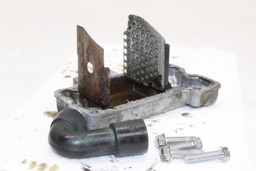 1986 Kawasaki Ninja 1000r Zx1000 Engine Oil Filter Breather Body Bracket Pan OEM