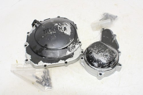 2002 Yamaha Yzf600r Clutch Side Engine Motor Cover W/ Timing Chain Cover