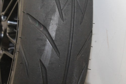 17-23 Kawasaki Z125 Pro Front Wheel Rim Tire W/ Rotor OEM