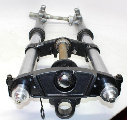 1999 Kawasaki ZX-6R Complete Front End Forks Suspension Triple