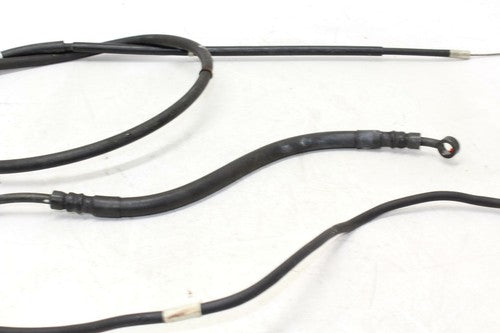 09-14 Yamaha Yzf R1 Clutch Cable Line W/Brake Hose & Negative Cable OEM