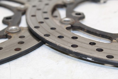 2009 Yamaha Yzf R6s Front Left Right Brake Rotors Discs