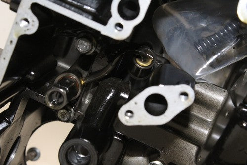 1984-85 Yamaha Fj600 Engine Motor Crankcase Crank Cases Block OEM