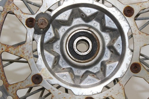 1996 Husaberg Fe350 Te350 Front Wheel Rim TIre W/ Rotor OEM