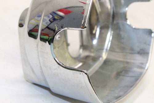 2007 Yamaha Vino 125 Yj125 Front Center Chrome Cowl Fairing OEM