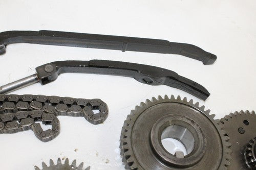 1993 Yamaha Virago 1100 Xv1100 Cam Chain With Guides & Gears W/ Springs OEM