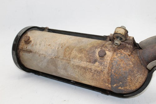 98-02 Suzuki Quadrunner 500 Exhaust Pipe Muffler Slip On Can Silencer OEM