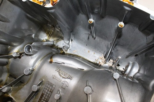 2012 Triumph Daytona 675 Engine Motor Bottom Oil Pan Cover OEM