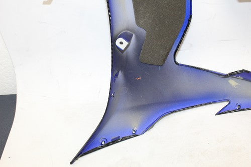 2009 Yamaha Yzf R6s Left Right Lower Mid Upper Side Fairing Cowl Set OEM Carbon