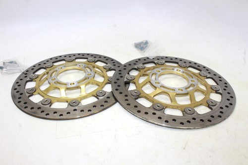 2009 Triumph Tiger Front Left Right Brake Rotors Discs