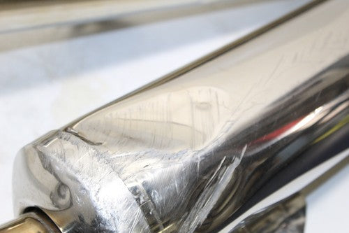 2010 Kawasaki Ninja Zx14 Zx1400c Exhaust Pipe Muffler Slip On Can Silencer