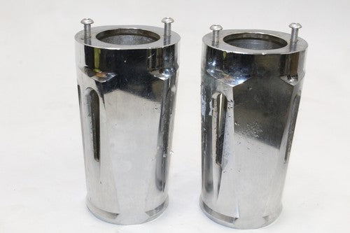 2007-08 Harley-davidson Electra Glide Ultra Classic Fork Boot Set Slide Bells