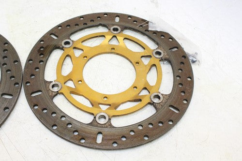 2002 Honda Cb900f 919 Front Left Right Brake Rotors Discs