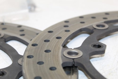 2009 Yamaha Yzf R6s Front Left Right Brake Rotors Discs