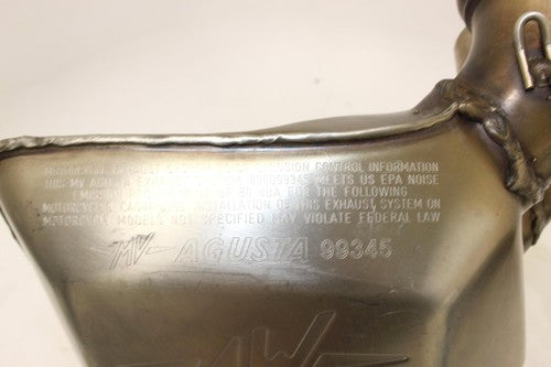 2004 Mv Agusta Brutale Oro Exhaust Header Pipes Manifold 99345