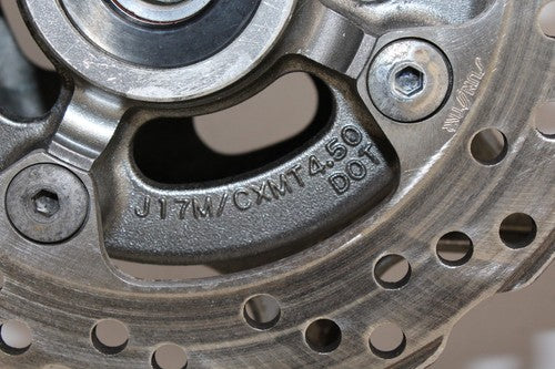 2008 Kawasaki Ninja 650r Ex650af Rear Back Wheel Rim