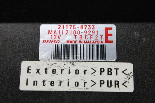 2014 Kawasaki Ninja 650 Ex650f Abs Ecu Computer Unit Black Box Ecm 21175-0733