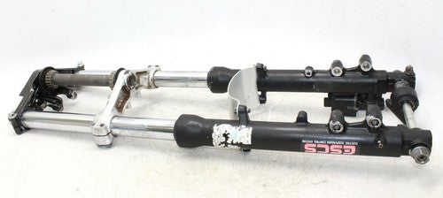1992 Kawasaki Ninja 600r Zx600c Complete Front End Forks Suspension Handlebars