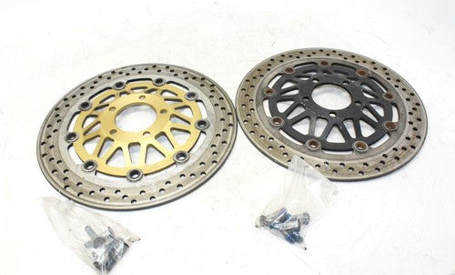01-05 Suzuki Bandit 1200 Gsf1200s Front Left Right Brake Rotors Discs OEM