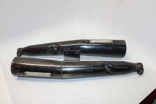1983 Kawasaki Gpz750 Zx750a Exhaust Pipe Muffler Slip On Can Silencer