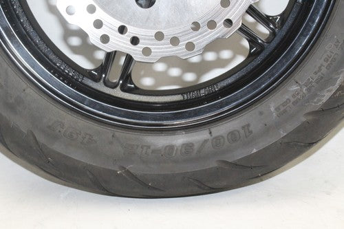 17-23 Kawasaki Z125 Pro Front Wheel Rim Tire W/ Rotor OEM