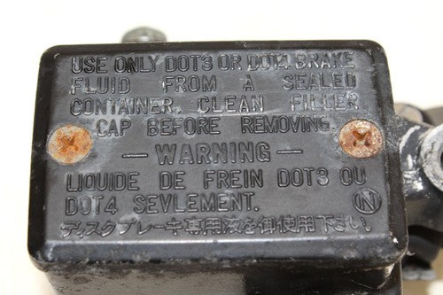 1996 Honda Interceptor 750 Vfr750f Hydraulic Brake Master Cylinder W/ Lever