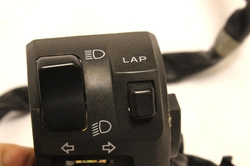 2001 KAWASAKI NINJA ZX6 ZX600E LEFT CLIP ON HANDLE HORN SIGNALS SWITCH SWITCHES
