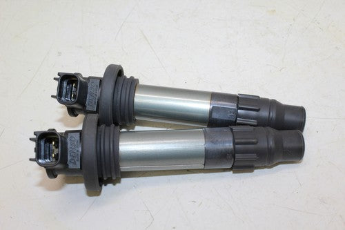 18-21 Kawasaki Ninja 400 Ex400 Ignition Coils Coil Spark Plug Caps
