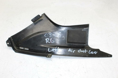 03-05 Yamaha Yzf R6 Left Inner Fairing Cowl Panel Trim OEM